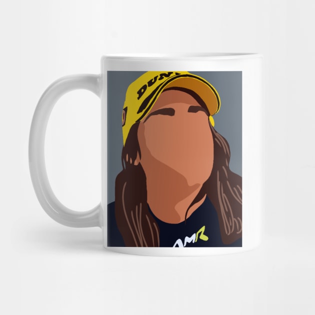 W-series champion Jamie Chadwick design by royaldutchness